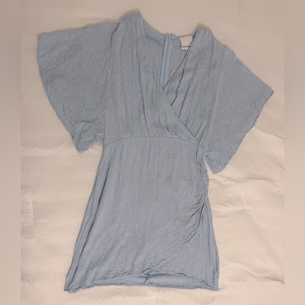 Skylar + Madison Baby Blue Mini Dress